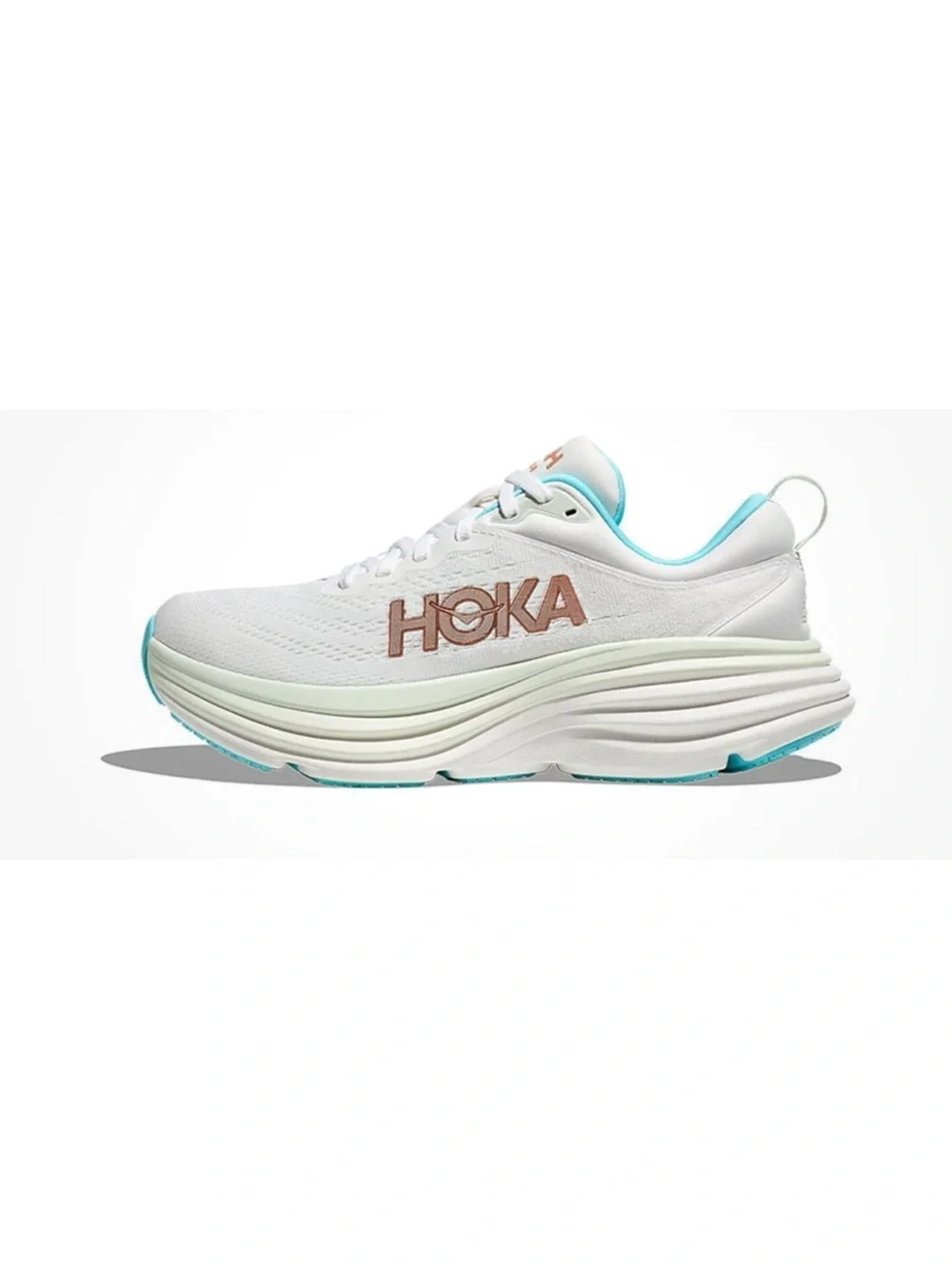 Hoka One One Bondi 8 in Frost Rose Gold  Size 8B